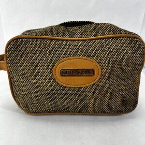 Vintage 80's Toiletry Bag Travel Case